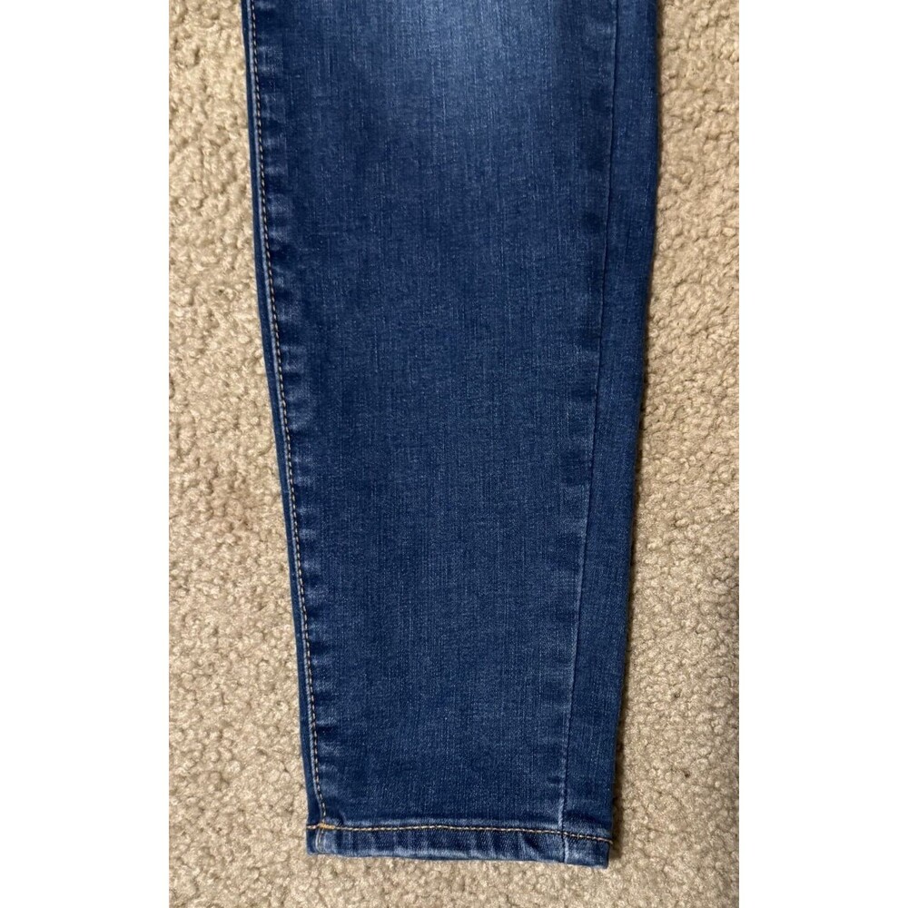 Old Navy Jeans Rockstar Built-In Sculpt Blue Denim‎ Pull-On Jegging Size 8 29x27 - Picture 4 of 13